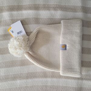 Carhartt Cream Beanie